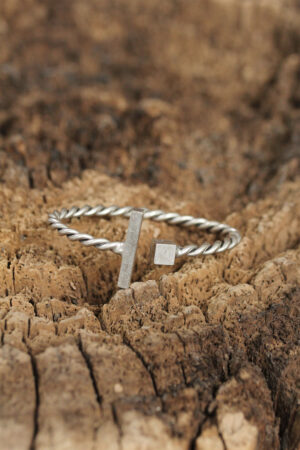 Yeni Sezon Geometrik Tasarımlı Erkek Kelepçe Bileklik