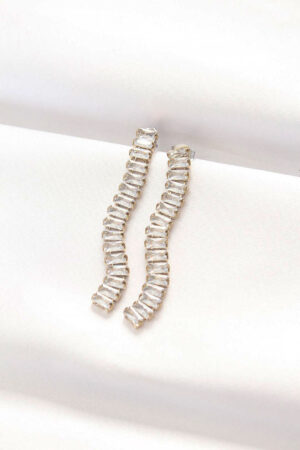 316L Çelik Gold Renk Su Yolu Küpe