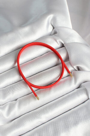 Mıknatıslı Kırmızı Renk Sarmal Kadın Bileklik