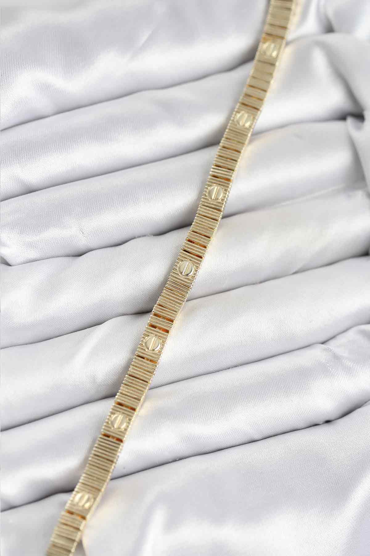 Gold Renk Vip Seri Bileklik - Görsel 3