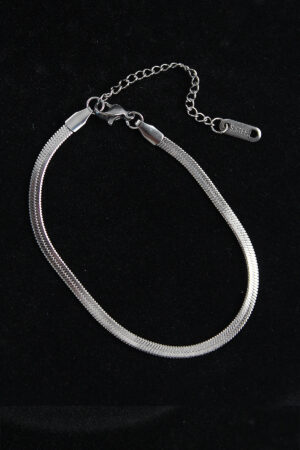 316L Çelik İtalyan Model Gümüş Renk Erkek Bileklik