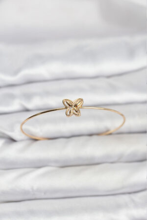 Kelebek Model Gold Renk Bileklik