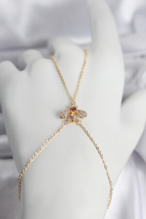 Pirinç Gold Renk Sinek Model Kadın Şahmeran