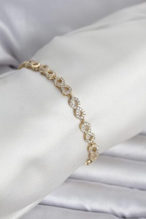 Xuping Zirkon Taşlı Sonsuzluk Model Kadın Bileklik